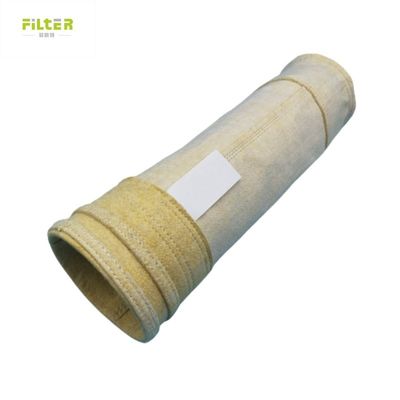 Saco de filtro de fibra de vidro tecido de 750 gm~850 gm para fábrica de cimento