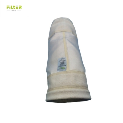Saco de filtro de fibra de vidro composto de alta temperatura para fábrica de cimento