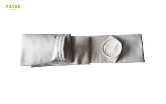 450gsm~550gsm Nomex PTFFE Membrane Filter Bag For Cement Plant