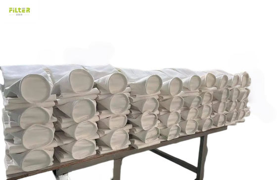 PTFE Dipping Treatment Fiberglass Filter Bag for High Temperature Filtration in Non-ferrous Melting