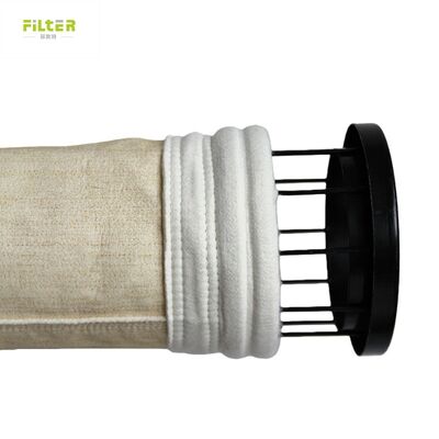 550gm Nomex Filter Bag Diâmetro 130XLength 4500mm para coletor de poeira industrial