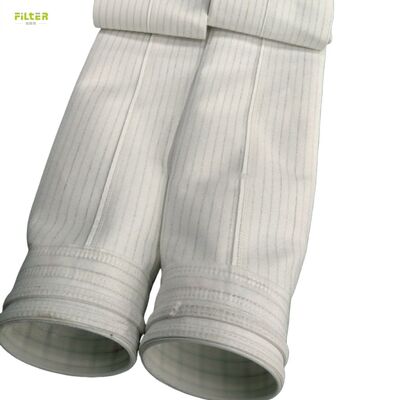 Saco de filtro antiestático de poliéster industrial para recolha de poeira em minas de cimento, carvão e siderurgia