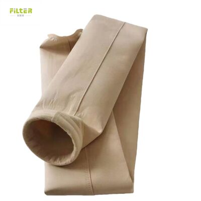 Sacos de pó Nomex PTFE Fiberglass P84 resistentes ao calor para caldeiras industriais