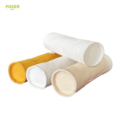 Saco de Filtro de Poliéster PPS de PTFE de Aramida para Filtragem de Gases de Combustão