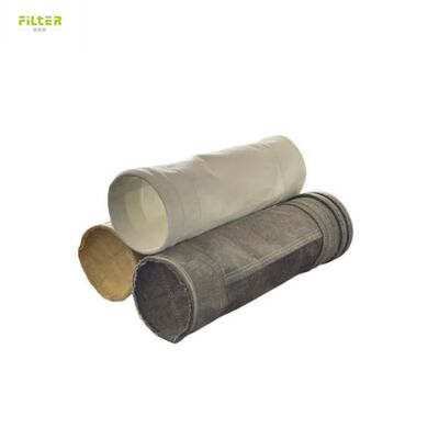 Sacos de filtro de aramida poliéster PTFE PPS fibra de vidro para cimenteira