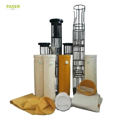 P84 Aramida Poliéster PPS PTFE Filtro Saco para Aço Plant