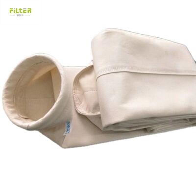 Sacos de filtro PTFE P84 de longa duração fabricados a partir de tecido de filtro P84 GSM 550 para vários sistemas industriais de coleta e filtragem de poeira