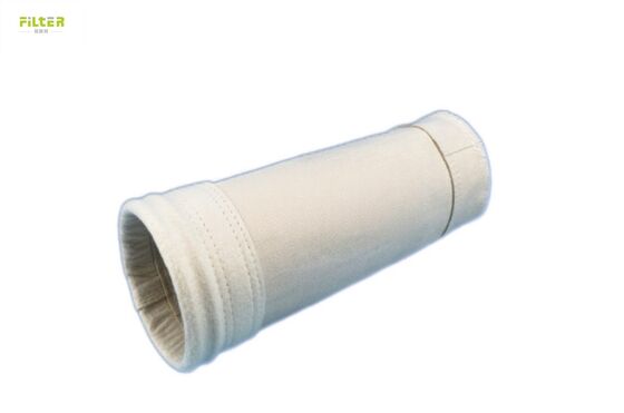 Bolsas de filtro de poliéster P84 PTFE resistentes ao calor para usinas de asfalto