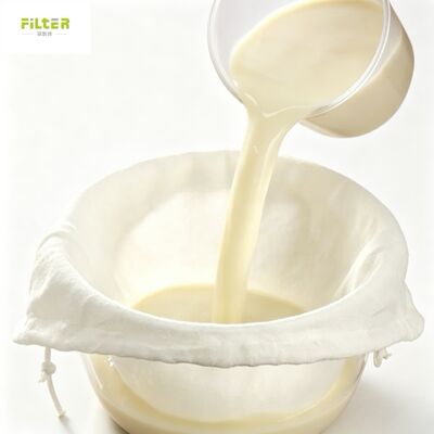 Saco de filtro de líquido Malha de nylon durável Material de qualidade alimentar Design reutilizável Malha fina de tensão Opções de múltiplos mícrons Fechamento de corda de tração