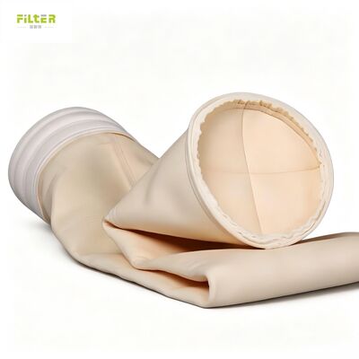 Saco de filtro OEM Aramid Nomex PPS Poliéster PTFE para Filtro de Ar