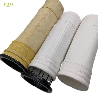 PPS, fibra de vidro, mangas de filtro de aramida para caldeiras, instalações de cimento, incineradoras de gases de combustão.