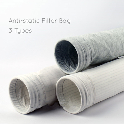 Sacos de filtro antiestáticos da tela do poliéster para o coletor de poeira