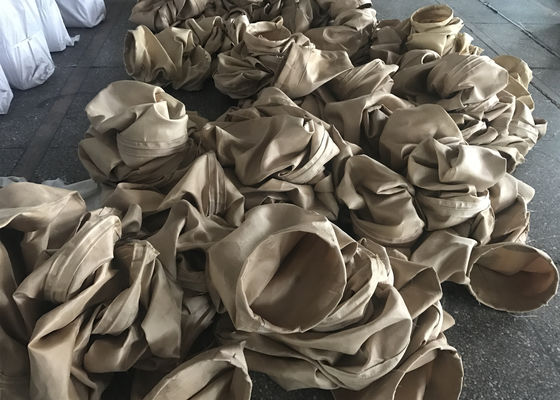 Saco de filtro de fibra de vidro repelente de óleo e água 630GSM comprimento personalizado