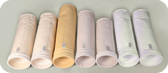 O saco de filtro de Aramid do elevado desempenho/agulha sentiu o tamanho personalizado dos sacos de filtro