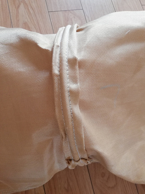 Saco de filtro de alta temperatura da poeira da fibra de vidro do impermeabilizante de Oil& da resistência