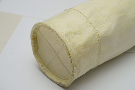 Resistência da alta temperatura do saco de filtro 800GSM da fibra de vidro da membrana de PTFE