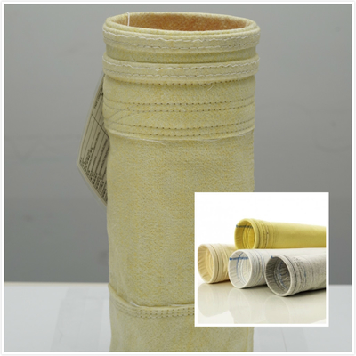 saco de filtro da fibra de vidro do FMS de alta temperatura dos sacos/bolso de filtro 800GSM