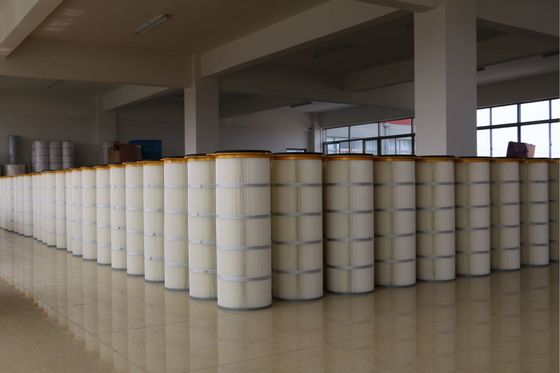 Filtro em caixa plissado tampa três do ferro - talões para a grande concentração de poeira