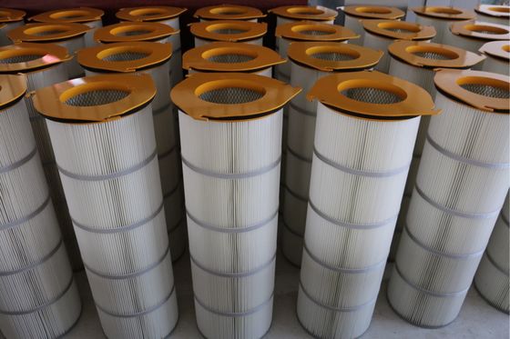 Filtro em caixa plissado tampa três do ferro - talões para a grande concentração de poeira