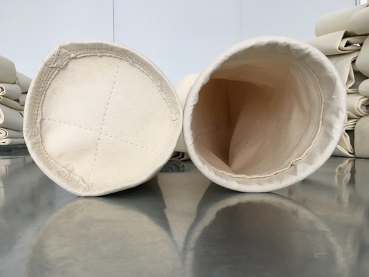 Cimente sacos de filtro do PPS da planta/saco direito da poeira para o controle de poluição do ar