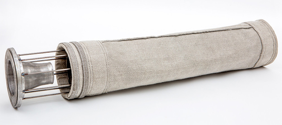Sacos de filtro da substituição do coletor de poeira do saco de filtro da fibra de vidro de Baghouse FMS