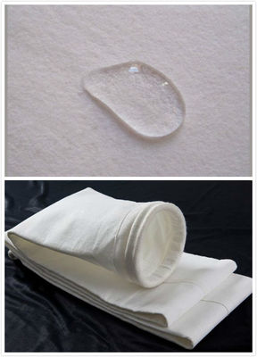 Saco de filtro 450GSM~550GSM do poliéster do óleo e do impermeabilizante para a planta de aço