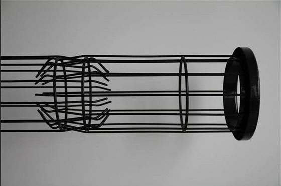 Tamanho personalizado tratamento do silicone do pulverizador da superfície da gaiola do saco de filtro da planta do cimento