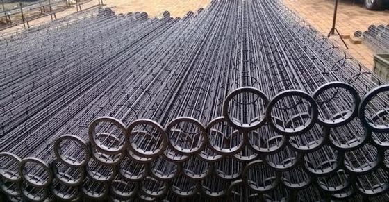 Sacos e gaiolas do coletor de poeira do elevado desempenho no sistema da filtragem do ar