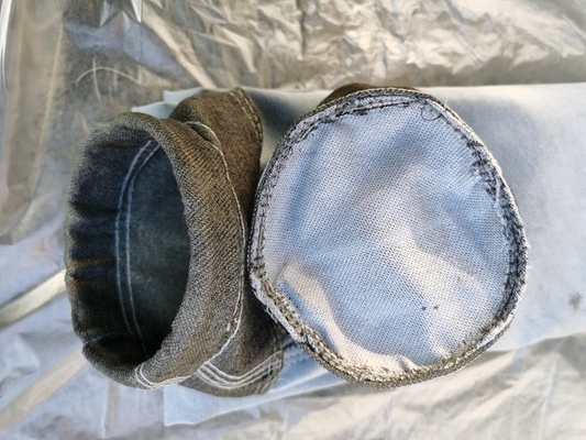 Sacos de filtro de alta temperatura da fibra de vidro média do alcaloide para o coletor de poeira