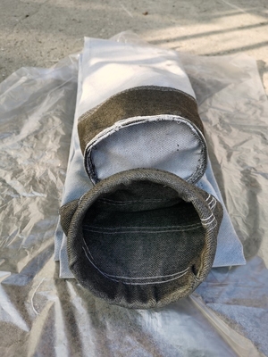 Alta temperatura alcalina do uso da planta do cimento do saco de filtro da fibra de vidro da resistência