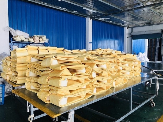 saco de filtro de 550gsm Arcylic para resistente altamente alcalino da planta do cimento