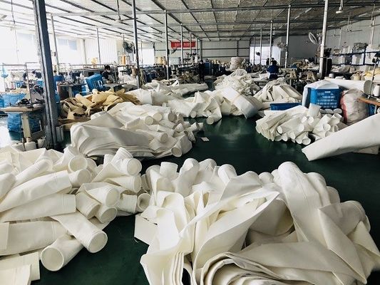 saco de filtro de 550gsm Arcylic para resistente altamente alcalino da planta do cimento