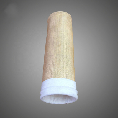 saco de filtro de 500gsm~550gsm Aramid Nomex para a indústria de cimento da planta do asfalto