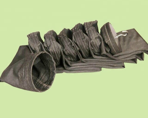 7 saco de filtro da fibra de vidro do coletor de poeira RABH dos anéis
