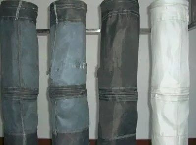 7 saco de filtro da fibra de vidro do coletor de poeira RABH dos anéis