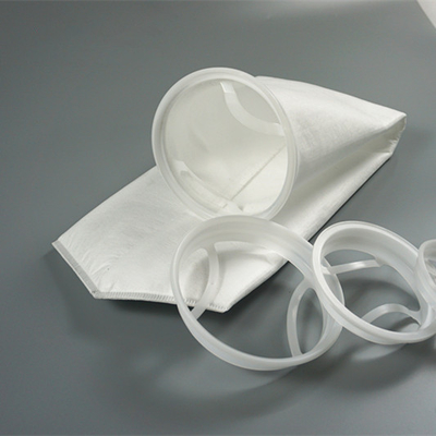 Mícron Mesh Liquid Filter Bag de nylon do produto comestível 500 com anel plástico