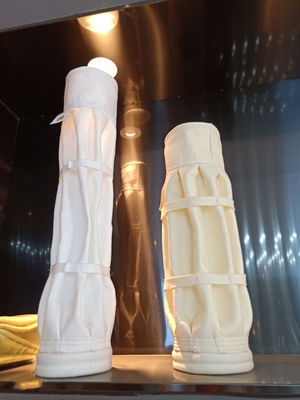 Saco de filtro plissado estrela do PPS Nomex P84 do poliéster para o coletor de poeira invertido