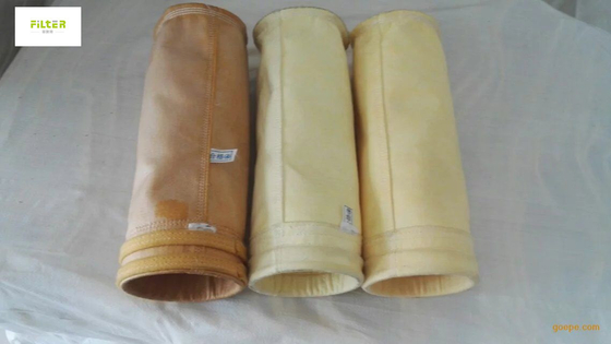 Resistência ácida acrílica de sacos de filtro do Homopolymer redondo para o filtro de saco
