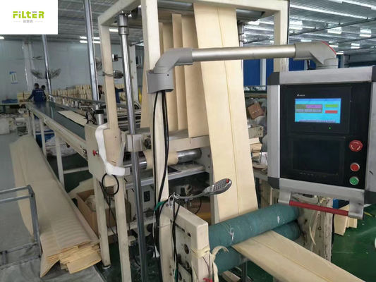 A planta de aço de alta temperatura sentiu a fibra de vidro do poliéster P84 dos sacos de filtro