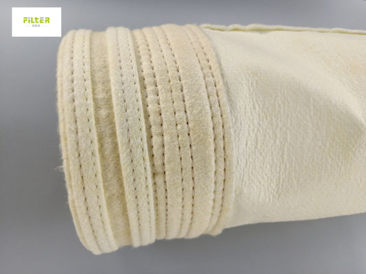 A planície tece o saco de filtro 746G/M2 revestido PTFE da fibra de vidro personalizou