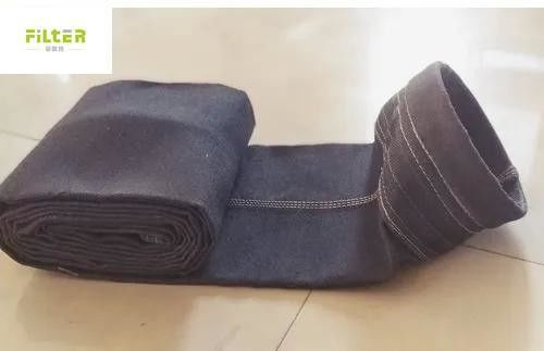 Resistente alcalino de alta temperatura do saco de filtro da agulha da fibra de vidro