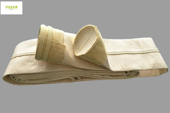 Poliéster industrial Aramid da fibra de vidro dos sacos de filtro da poeira do saco do silo de Baghouse