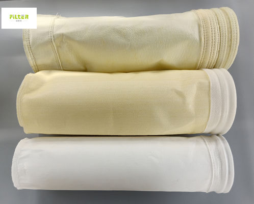 Poliéster industrial Aramid da fibra de vidro dos sacos de filtro da poeira do saco do silo de Baghouse