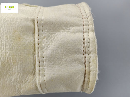 A agulha de alta temperatura de Nomex PTFE da fibra de vidro do saco de filtro da poeira sentiu