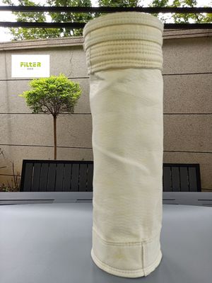 A agulha de alta temperatura de Nomex PTFE da fibra de vidro do saco de filtro da poeira sentiu