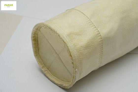 Sacos de filtro da fibra de vidro da membrana de 760GSM PTFE para o coletor de poeira da planta do cimento