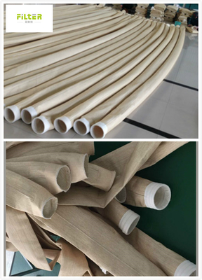 Saco de filtro de Asphalt Plant Dust Aramid Nomex para o coletor de poeira