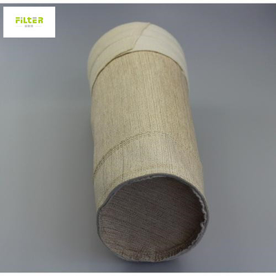 Saco de filtro de alta temperatura de PTFE Aramid Nomex 500 G/M 550 G/M