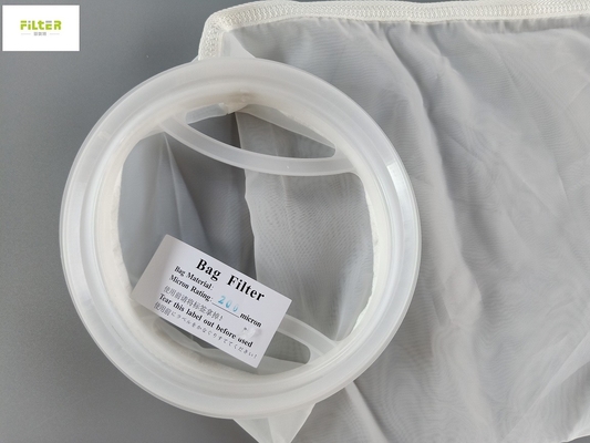 Saco de filtro da água da linha de costura do PE do nylon dos PP um costume de 200 mícrons