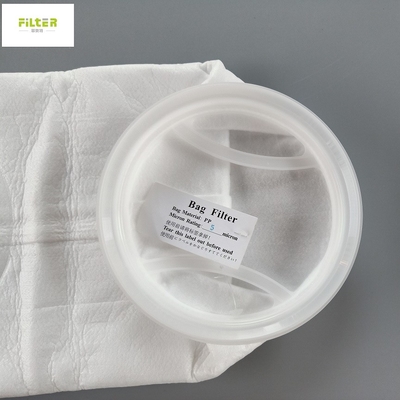 Saco de filtro de nylon do polipropileno com corpo quente 5 do derretimento 50 100 200 300 mícrons